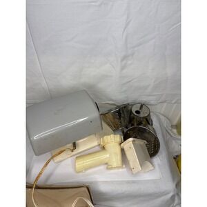 Varco RL1AA Food Grinder Slicer Shredder Attachment Made in France 115V 50-60Hz